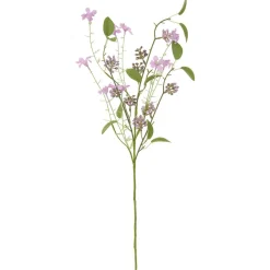 Künstlicher Wildblumenzweig lila grün 55cm von Rico Design