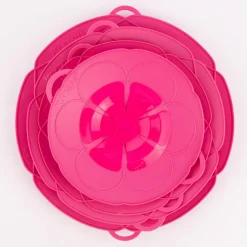 Kochblume Überkochschutz Überkochstopp pink div. Größen