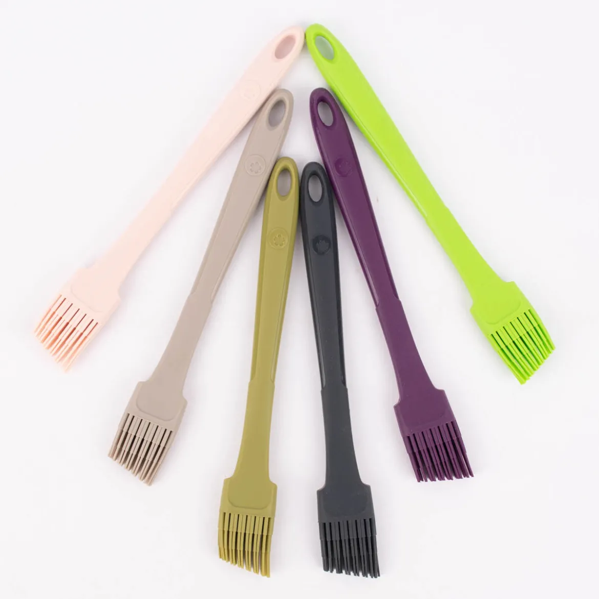 Kochblume Design Pinsel S Backpinsel Silikonpinsel 24x3,5cm verschiedene Farben