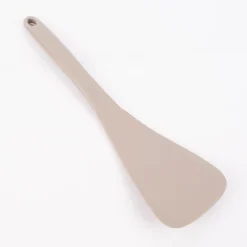 Kochblume Designwender Pfannenwender Silikonwender mit Edelstahlkern 30cm taupe