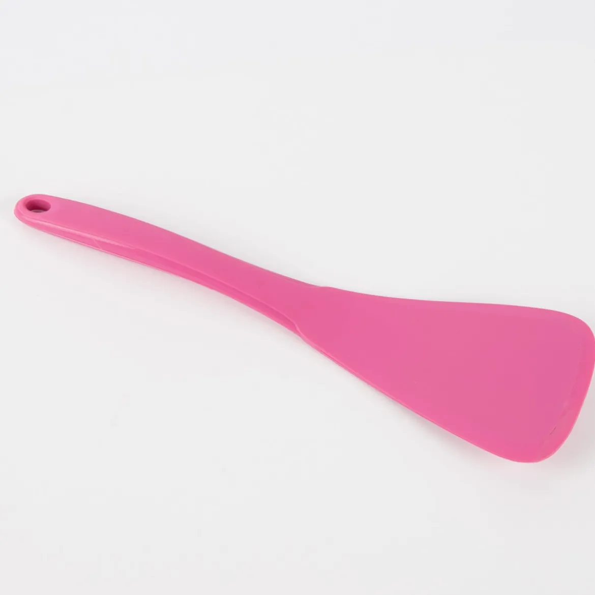 Kochblume Designwender Silikonwender Pfannenwender mit Edelstahlkern 30cm pink
