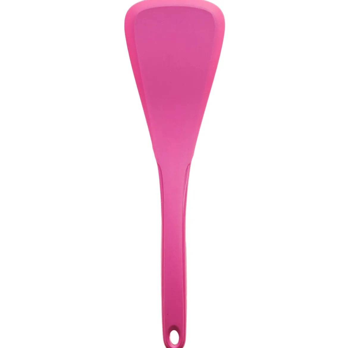 Kochblume Designwender Silikonwender Pfannenwender mit Edelstahlkern 30cm pink