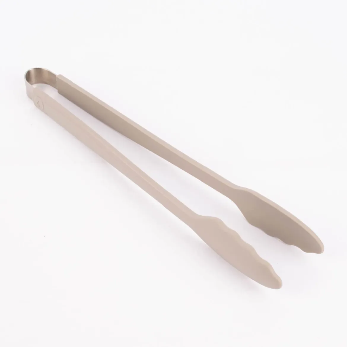 Kochblume Gourmetzange Servierzange Silikon mit Edelstahlkern 33cm taupe
