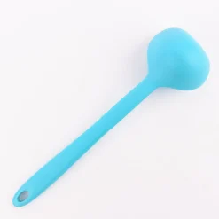 Kochblume Junior Schöpfkelle S Silikon mit Edelstahlkern 25cm türkis