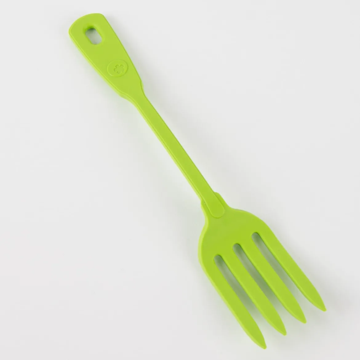 Kochblume Küchengabel Serviergabel Silikongabel 27cm limette