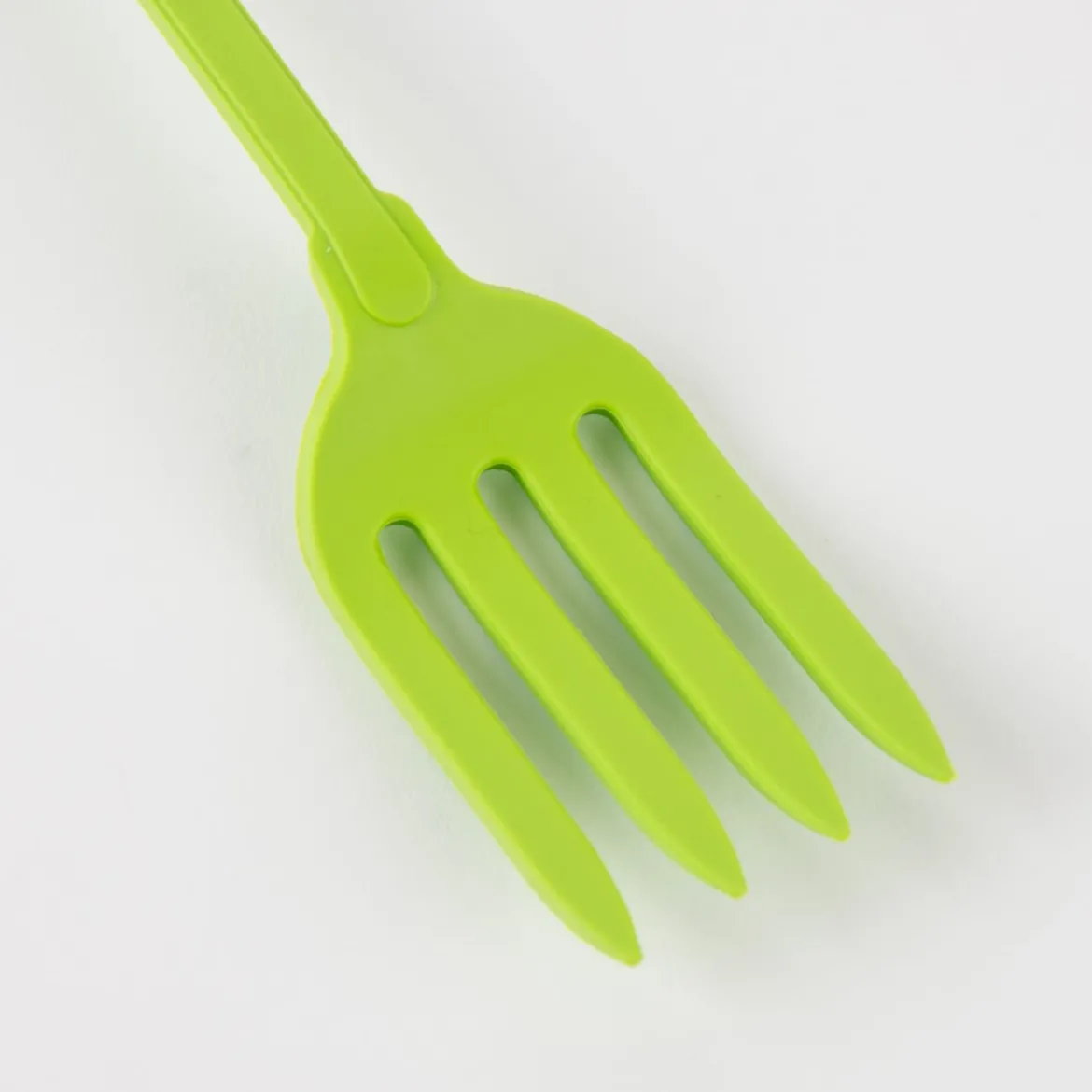 Kochblume Küchengabel Serviergabel Silikongabel 27cm limette