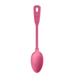 Kochblume Küchenlöffel Servierlöffel Silikonlöffel 27cm pink