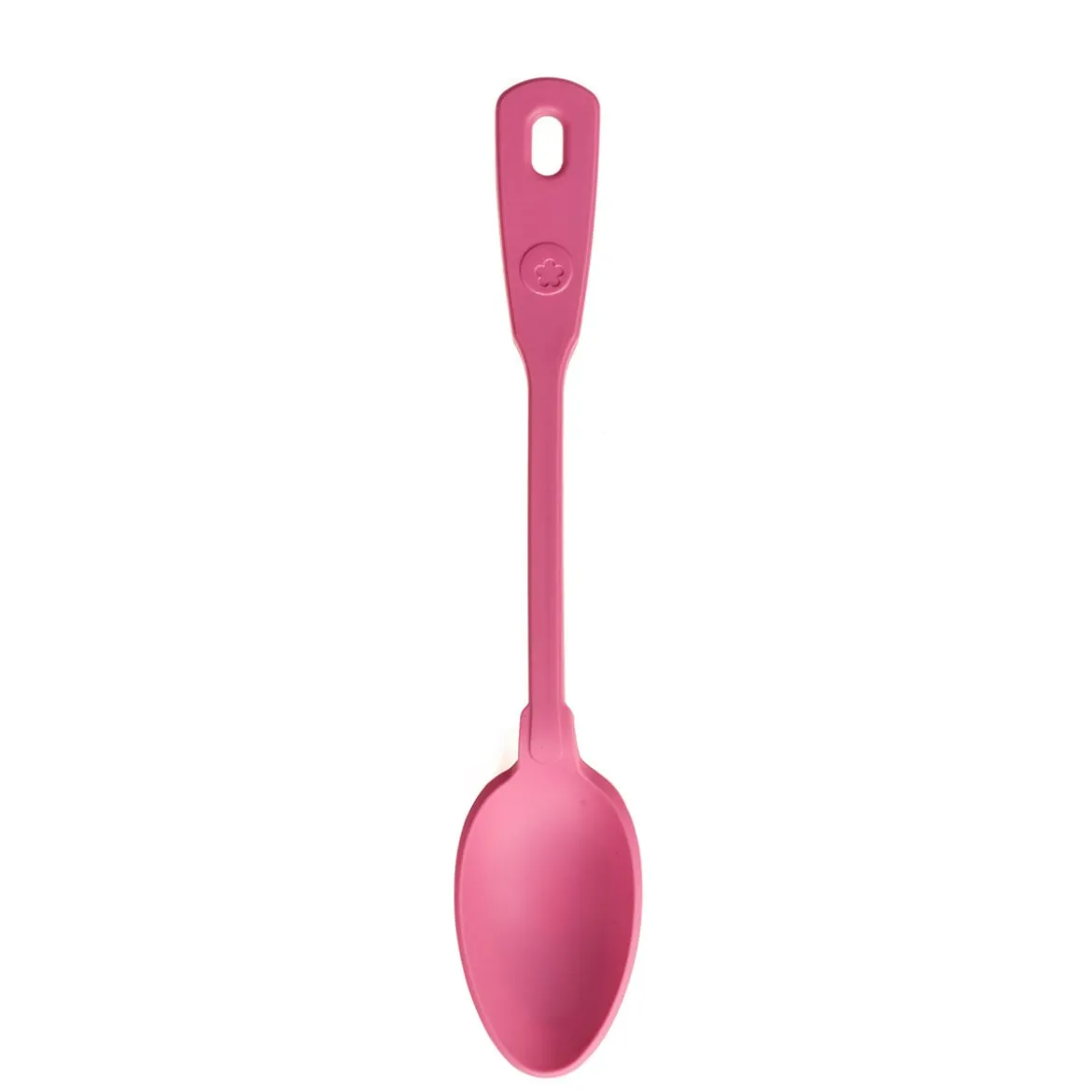 Kochblume Küchenlöffel Servierlöffel Silikonlöffel 27cm pink