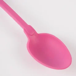 Kochblume Küchenlöffel Servierlöffel Silikonlöffel 27cm pink