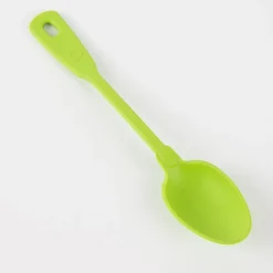 Kochblume Küchenlöffel Servierlöffel Silikonlöffel 27cm limette
