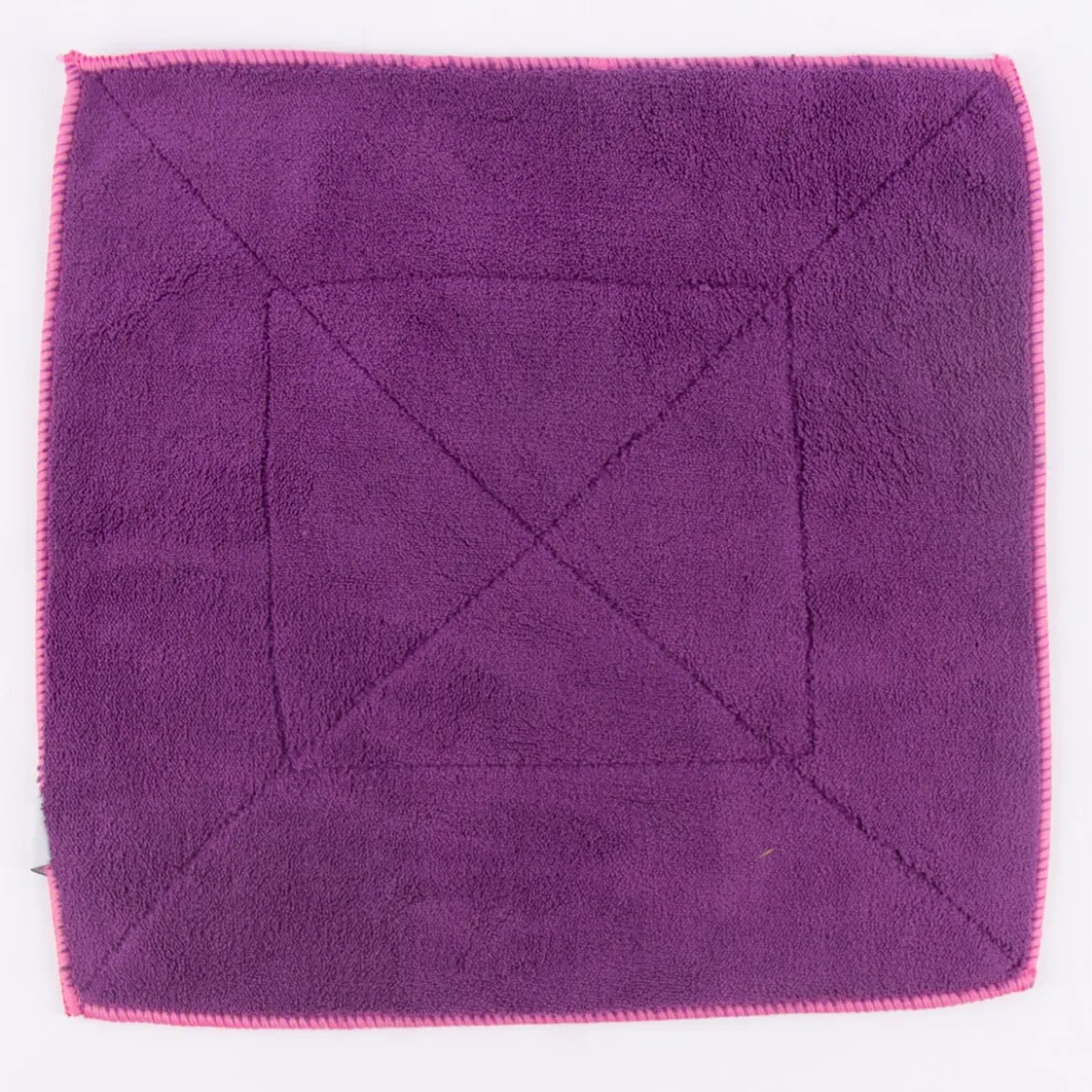 Kochblume Microfasertuch lila pink ca. 30x30cm