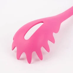 Kochblume Pastalöffel Spaghettiheber Silikon mit Edelstahlkern 32cm verschiedene Farben
