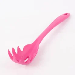 Kochblume Pastalöffel Spaghettiheber Silikon mit Edelstahlkern 32cm verschiedene Farben