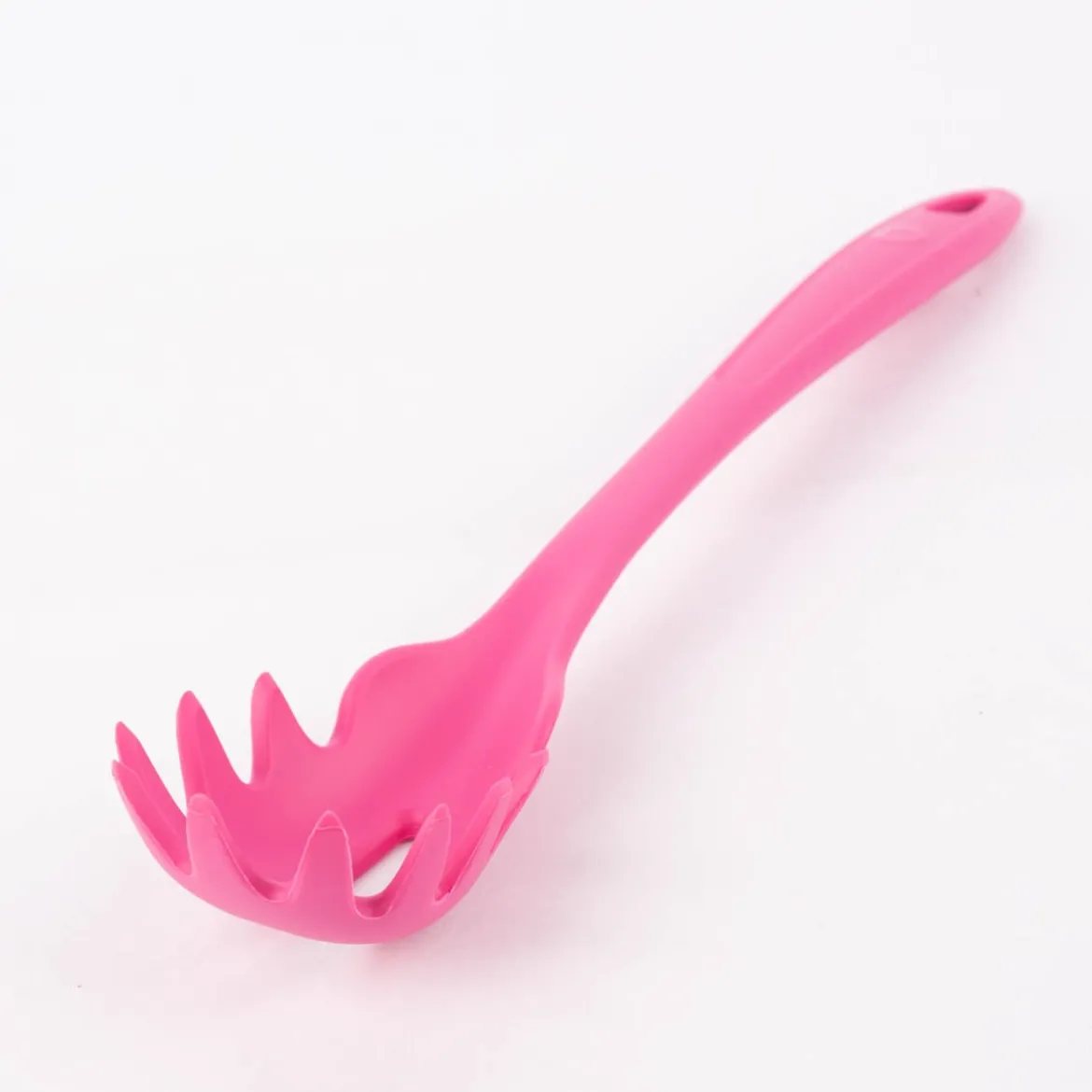 Kochblume Pastalöffel Spaghettiheber Silikon mit Edelstahlkern 32cm verschiedene Farben
