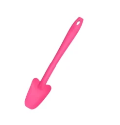Kochblume Restelöffel S Silikon mit Edelstahlkern 20cm pink