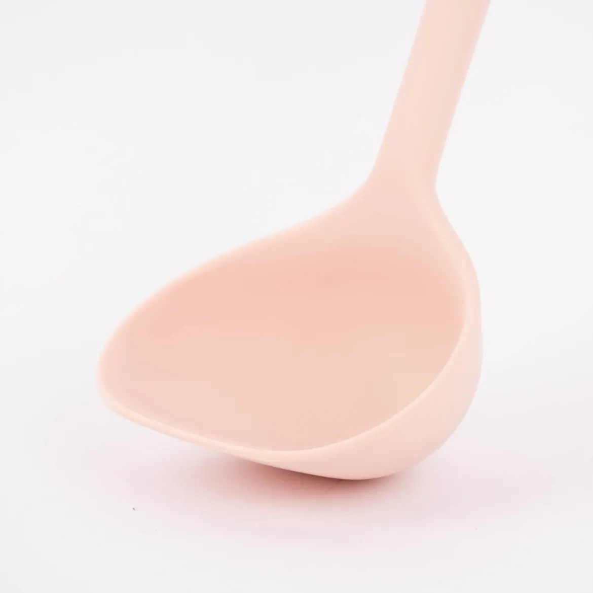 Kochblume Schöpfkelle L Silikon mit Edelstahlkern 32cm puderrosa