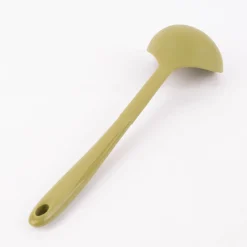 Kochblume Schöpfkelle L Silikon mit Edelstahlkern 32cm olive