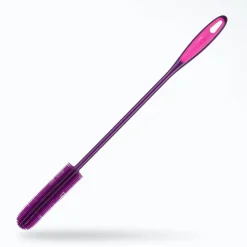 Kochblume Silikon Flaschenbürste Spülbürste Slim 45cm lila