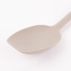 Kochblume Soßenlöffel L Saucenlöffel Silikon mit Edelstahlkern 32cm taupe
