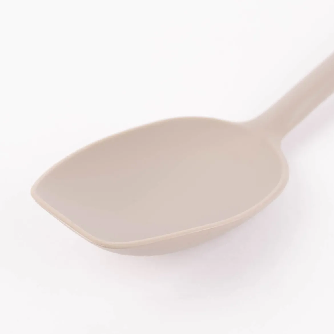 Kochblume Soßenlöffel L Saucenlöffel Silikon mit Edelstahlkern 32cm taupe
