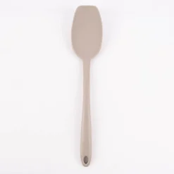 Kochblume Soßenlöffel L Saucenlöffel Silikon mit Edelstahlkern 32cm taupe