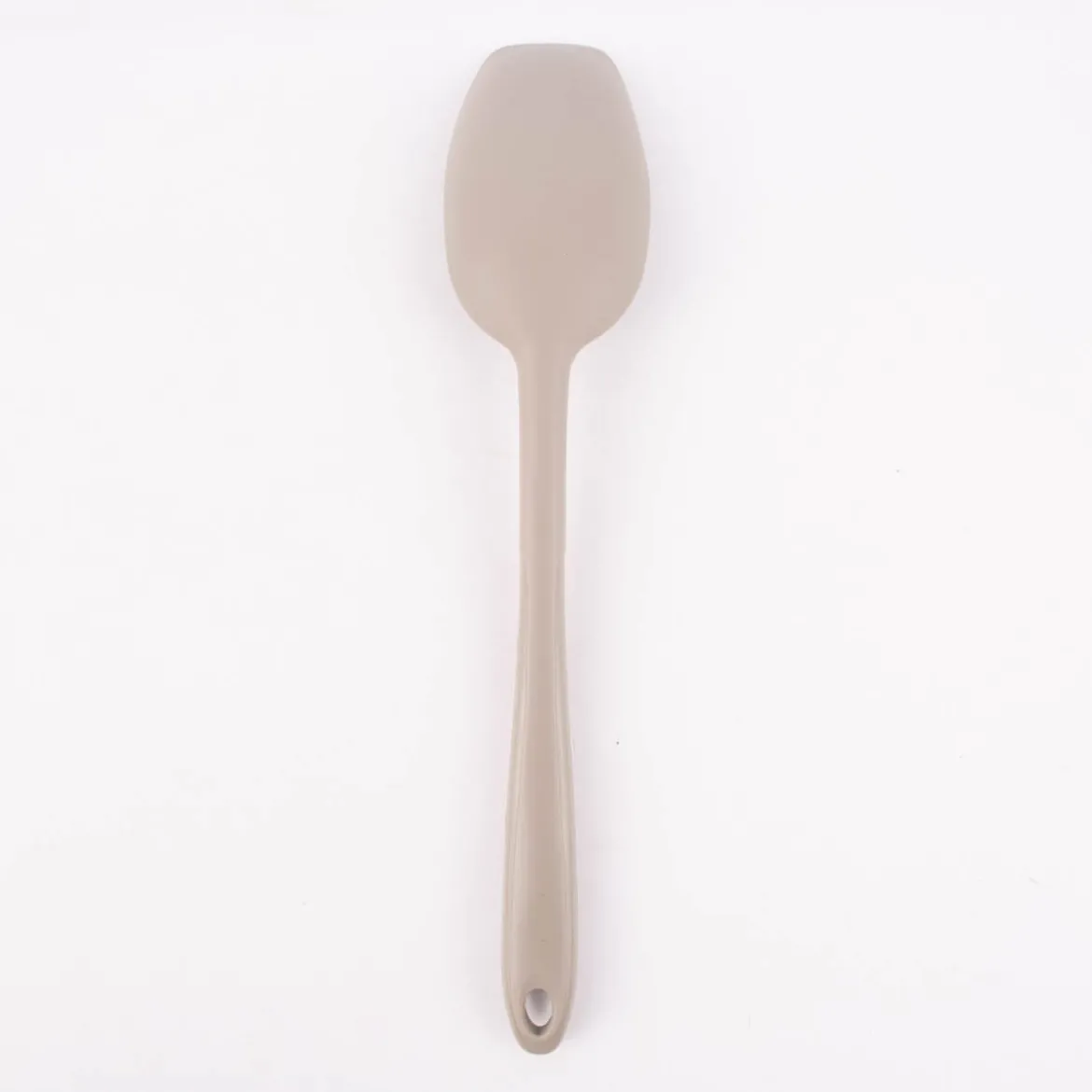 Kochblume Soßenlöffel L Saucenlöffel Silikon mit Edelstahlkern 32cm taupe