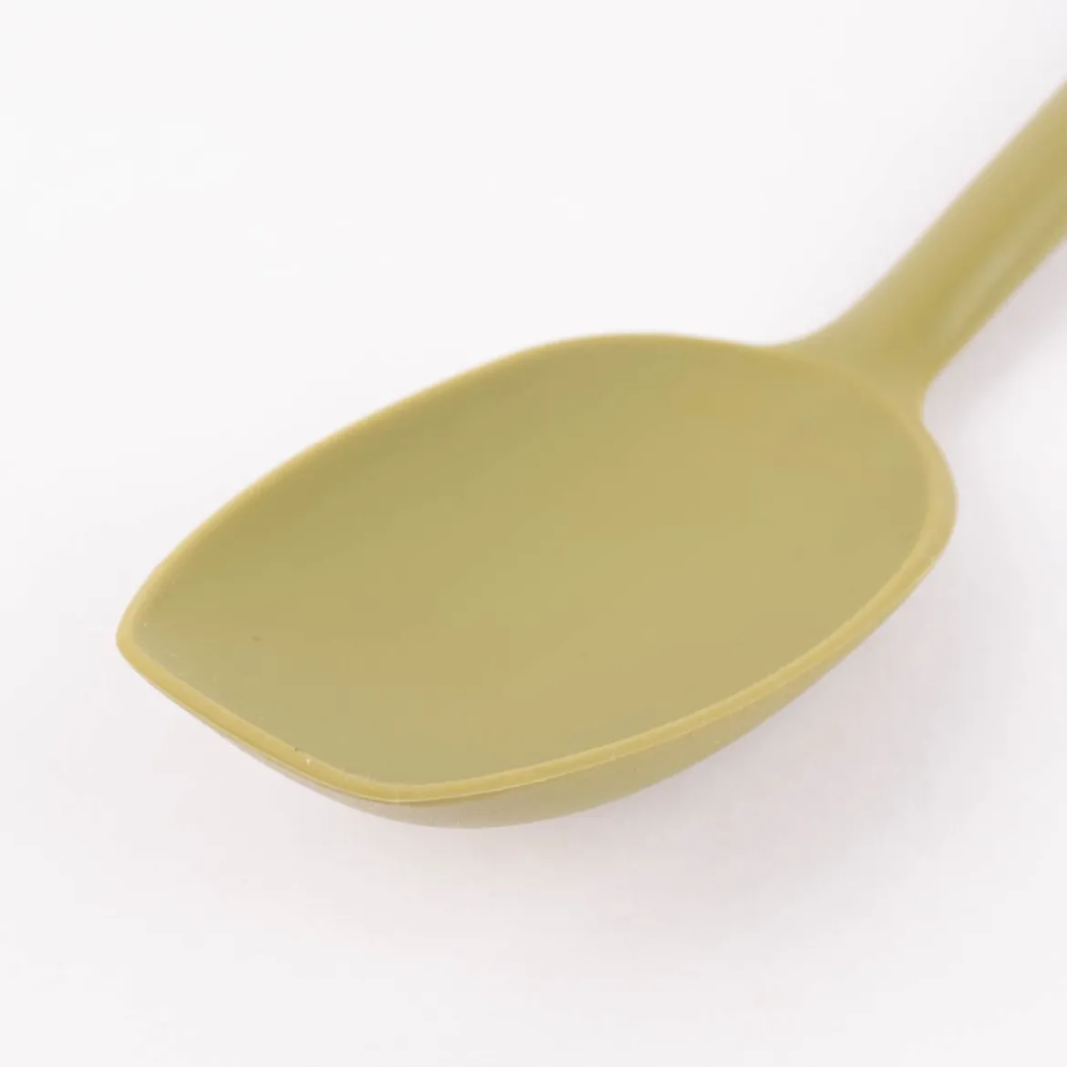 Kochblume Soßenlöffel L Saucenlöffel Silikon mit Edelstahlkern 32cm olive