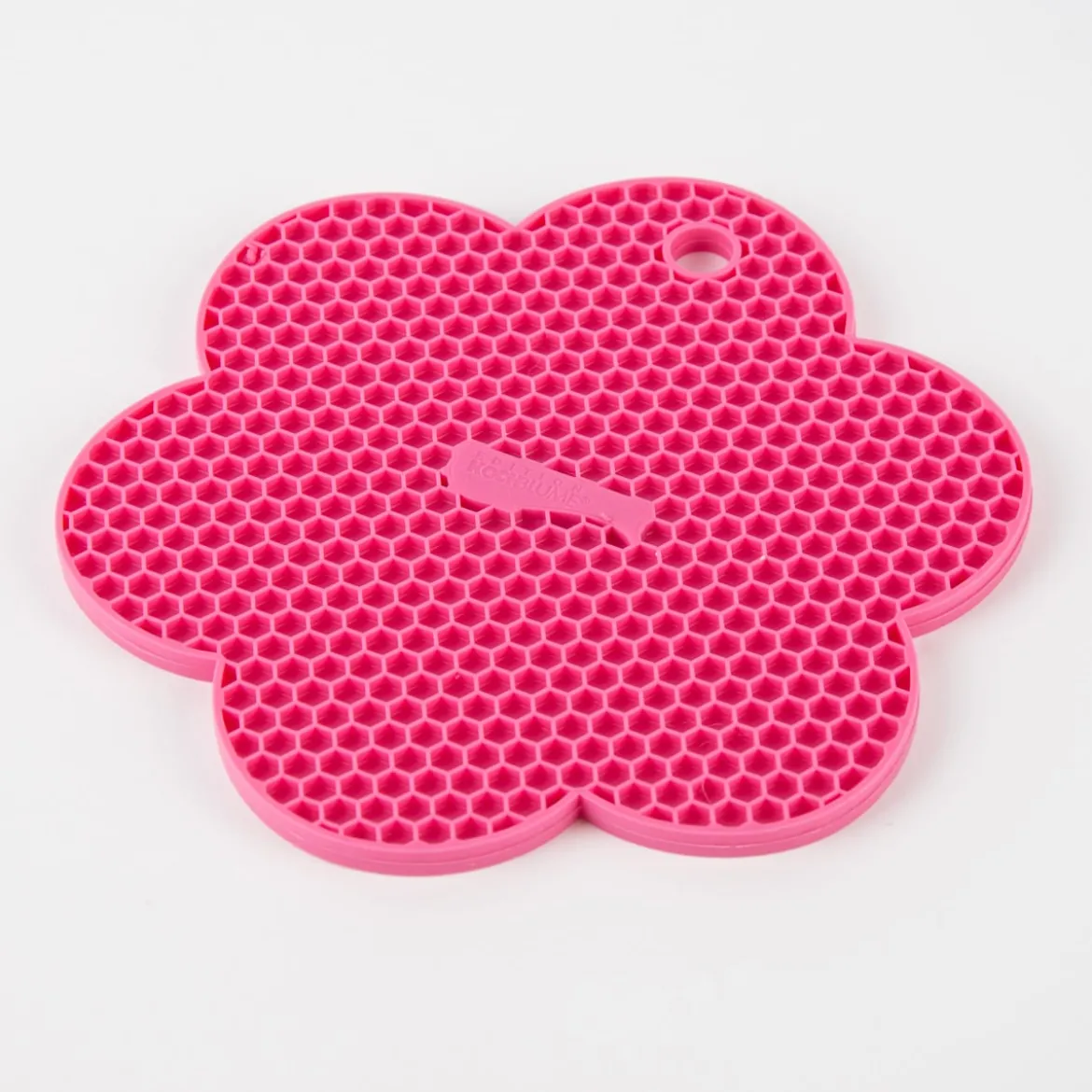 Kochblume Wabenuntersetzer Topflappen Silikon Blume pink ca. 18,5cm