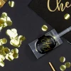 Konfetti Kanone Push Pop gold glänzend 1,5cm