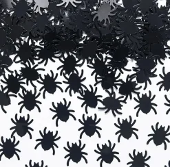 Konfetti Streudeko Spinnen schwarz 15gr