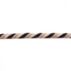 Kordel Baumwolle extra breit creme beige dunkelblau Breite: 1,5cm