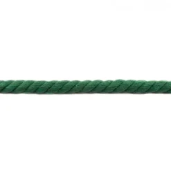 Kordel Baumwolle extra breit grasgrün Breite: 1,5cm
