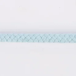 Kordel Baumwolle hellblau Breite: 8mm
