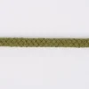 Kordel Baumwolle oliv grün Breite: 8mm