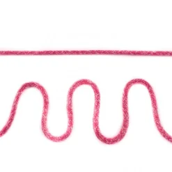 Kordel Baumwolle pink meliert Breite: 5mm