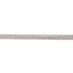 Kordel Hoodieband Kapuzenband Baumwolle hellgrau meliert Breite: 15mm