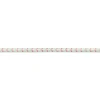 Kordel Kunstleder Zierband Flamingo mint pink Breite: 6mm
