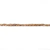 Kordel Polyester braun meliert Breite: 8mm