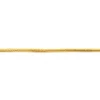 Kordel Velourleder Glitzer gelb Breite: 5mm
