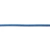Kordel Velourleder-Optik Glitzer blau Breite: 5mm