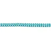 Kordel Zierband Chevron weiß petrol Breite: 8mm
