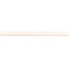 Kordel Zierband Chevron weiß rosa Breite: 8mm