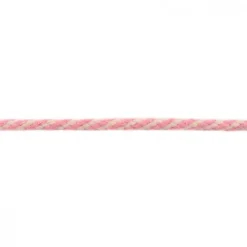 Kordel Zierband natur rosa Breite: 7mm