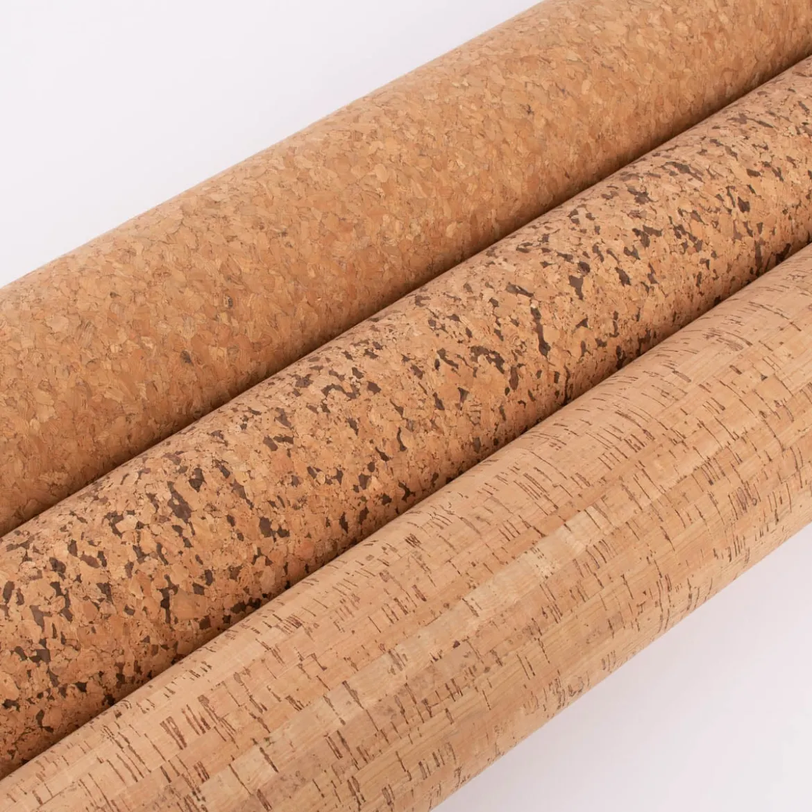 Korkstoff Kork Streifen Meterware natur braun 1,4m Breite