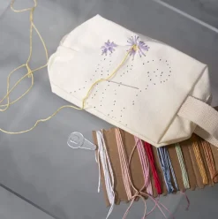 Kosmetiktasche Täschchen aus Baumwolle 14x10x5cm von Creativ Company