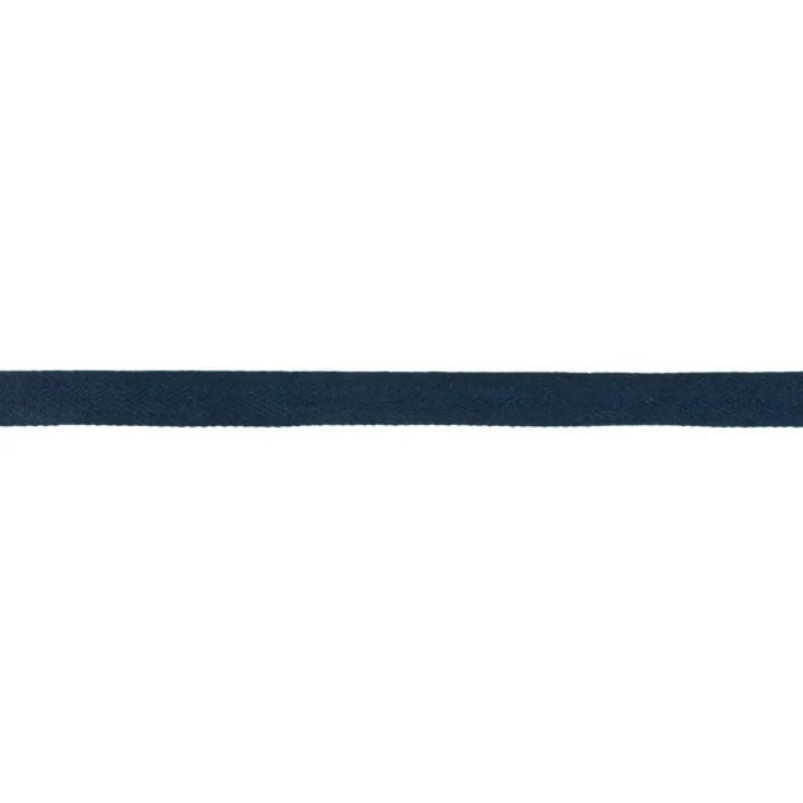 Köperband Baumwolle gewaschen dunkelblau Breite: 1,5cm