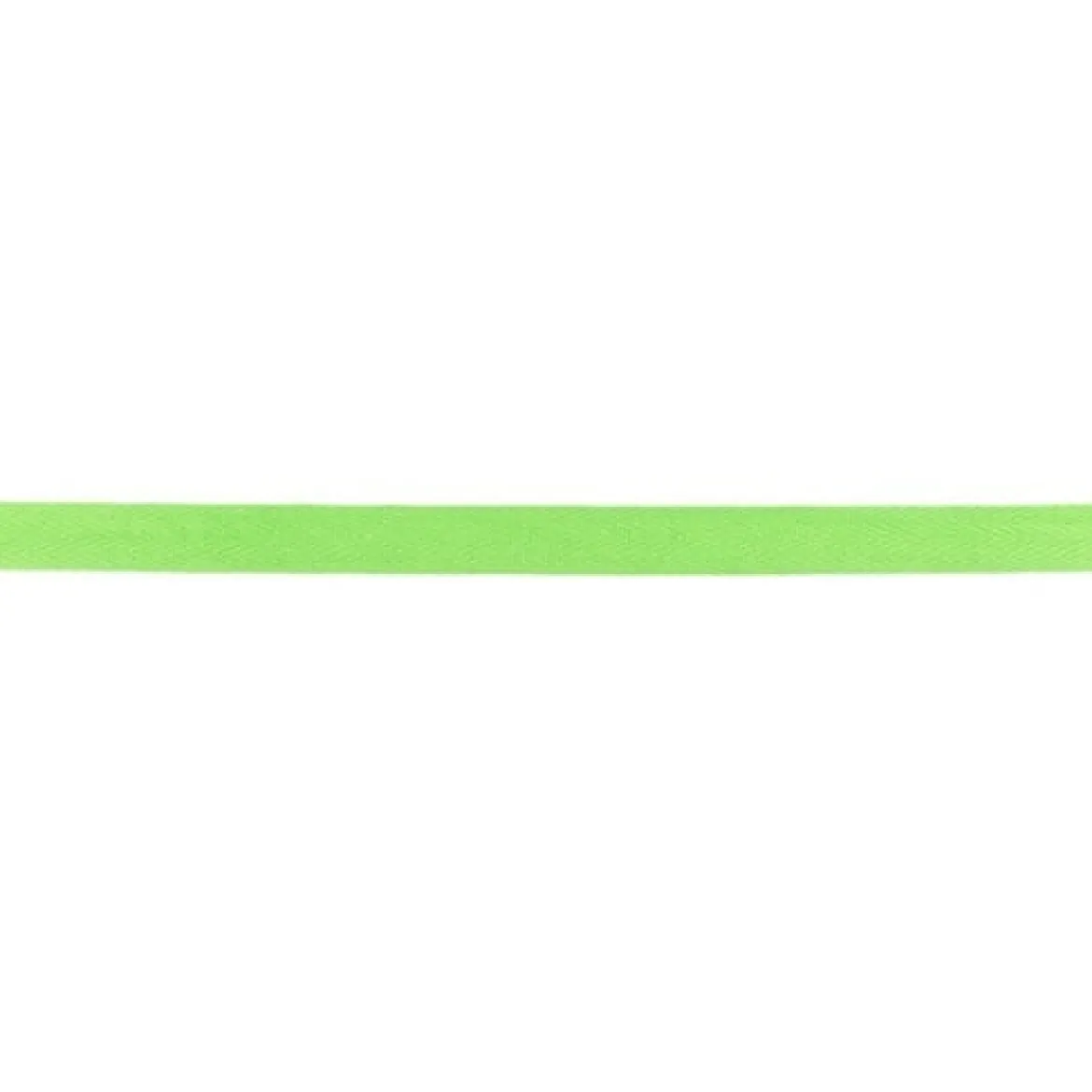 Köperband Baumwolle gewaschen apfelgrün Breite: 1,5cm