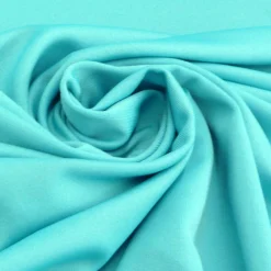 Kreativstoff Elastic Bademodenstoff uni türkis