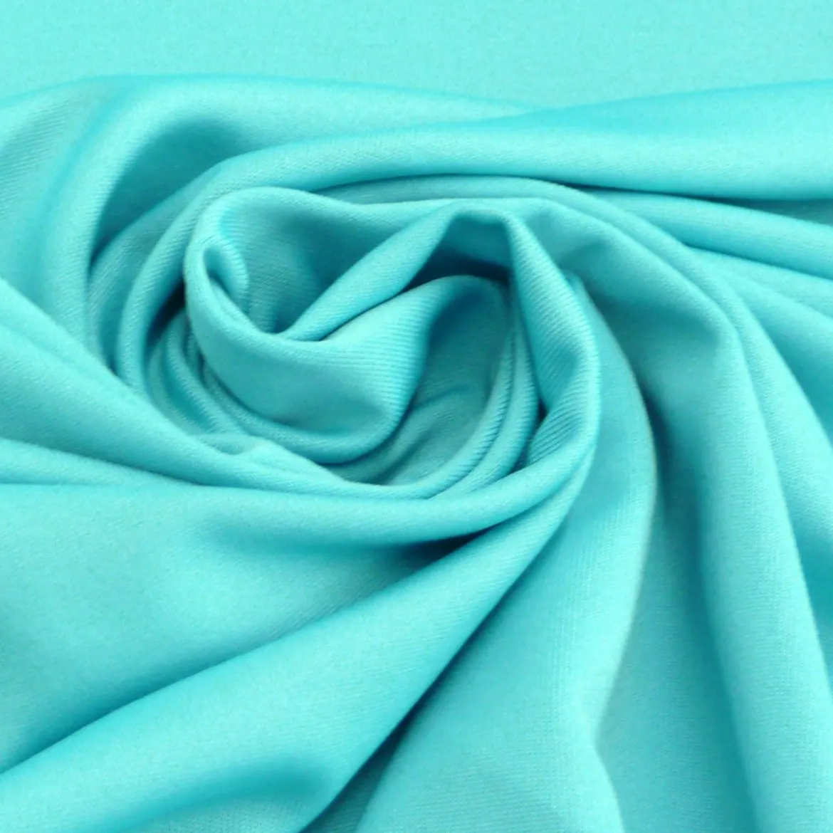 Kreativstoff Elastic Bademodenstoff uni türkis