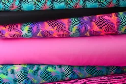 Kreativstoff Elastic Bademodenstoff uni schwarz